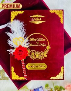 Customized Nikah Nama Booklet Marriage Certificate | Bangladesh