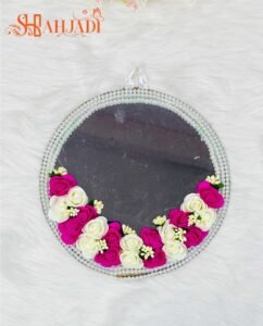 Exclusive Bride & Groom Wedding Mirror | প্রিমিয়াম বিয়ের আয়না (1528)