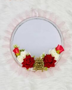 Exclusive Bride & Groom Wedding Mirror | প্রিমিয়াম বিয়ের আয়না (1528)