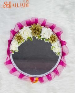 Exclusive Bride & Groom Wedding Mirror | প্রিমিয়াম বিয়ের আয়না (1528)