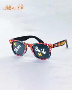 Handmade Colorful Sunglass – Unique Wedding & Mehendi Accessories | Nikah Combo Gift