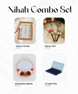 Customized Nikah Nama Combo Set